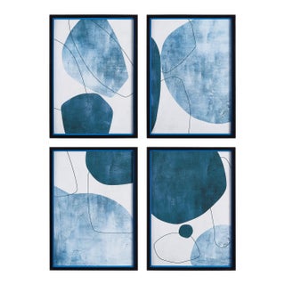 Abstract Ecliptic Prints, Set of 4 For Sale