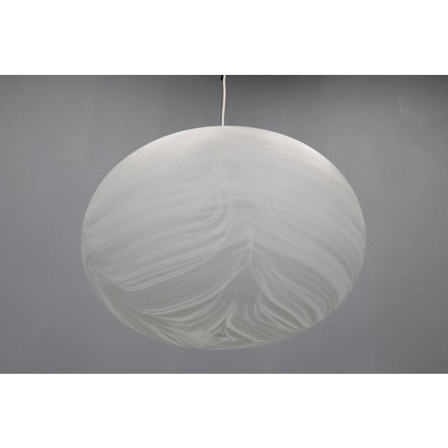 Vintage Italian Glass Pendant, 1970s For Sale - Image 6 of 10