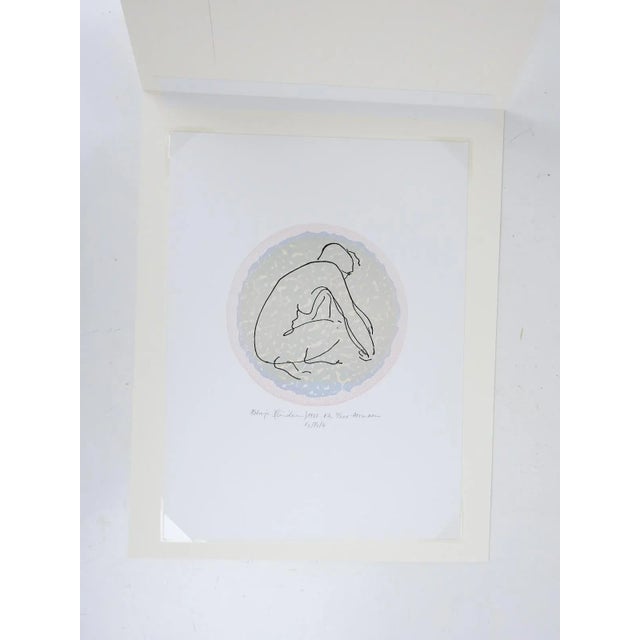 Contemporary 1988 Expressionist Female Nude Lithograph For Sale - Image 3 of 3