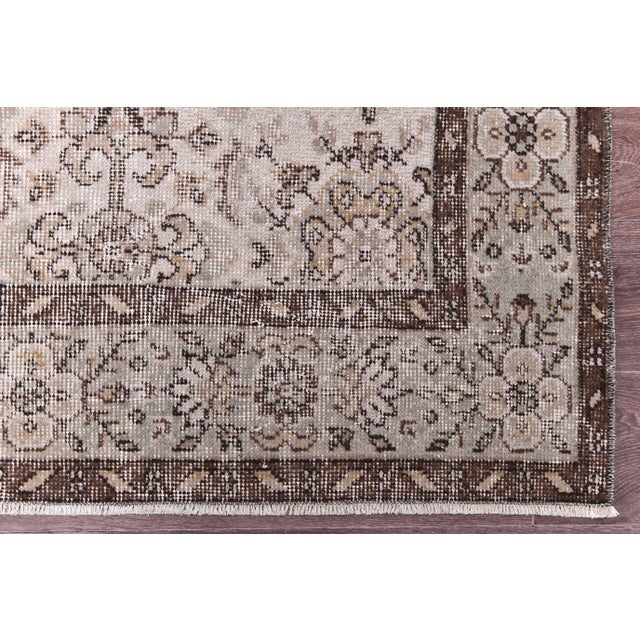 Vintage Turkish Rug, 1960s For Sale - Image 9 of 15