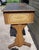 Late 19th Century Victorian Cottage Painted Walnut Sewing Table For Sale - Image 4 of 11