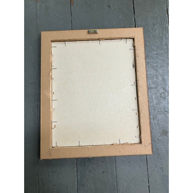 Abstract 1940’s Original Abstract Male Figure Charcoal Drawing For Sale - Image 3 of 3