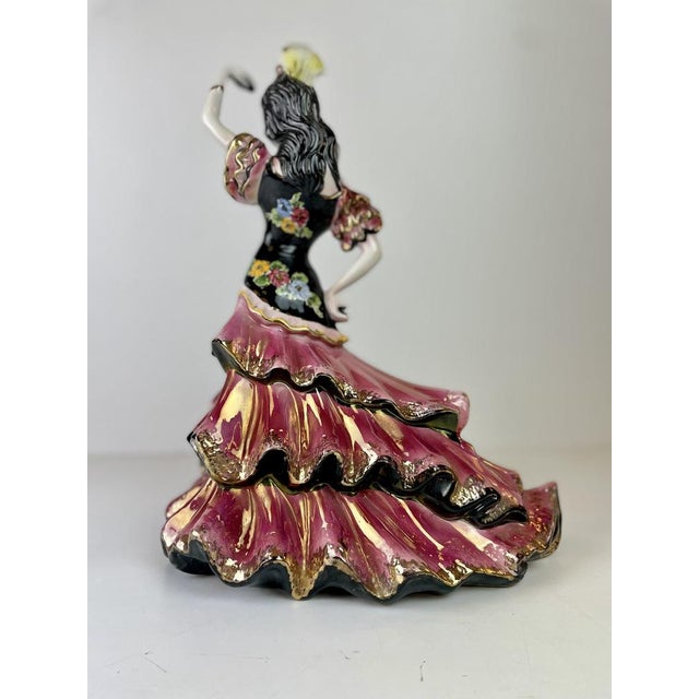 Ceramic Flamenco Dancer from Formento, 1950s-1960s For Sale - Image 9 of 18