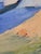 Cliffside 3, Mixed Media Expressionist Seascape Landscape Oil Painting For Sale - Image 13 of 14