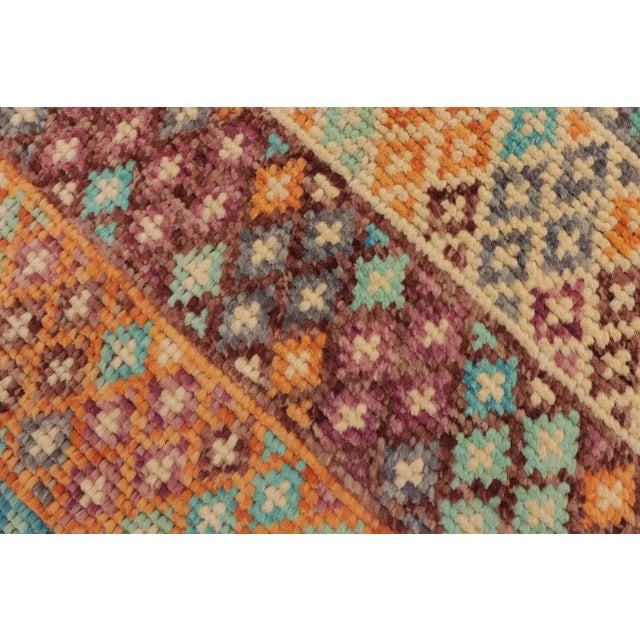 Contemporary Balochi Clarence Hand Knotted Wool Rug - 3'6'' X 5'2'' For Sale In New York - Image 6 of 10