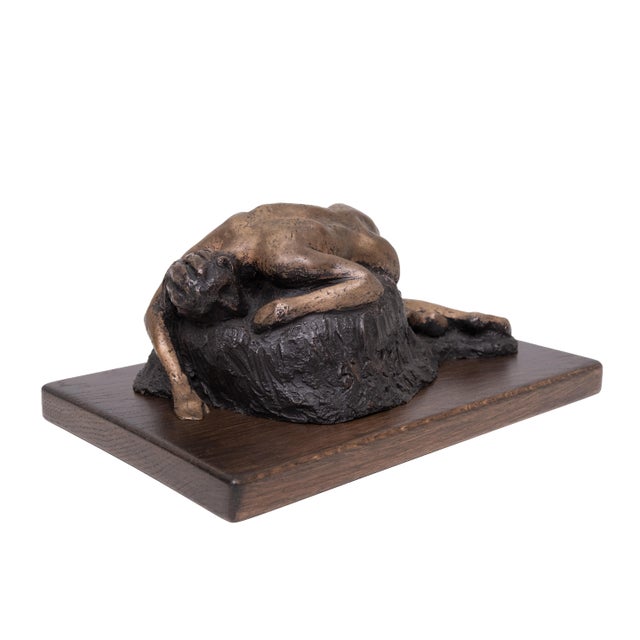 Patinated Bronze in the style of Auguste Rodin the Danaide, 1999 For Sale - Image 6 of 14