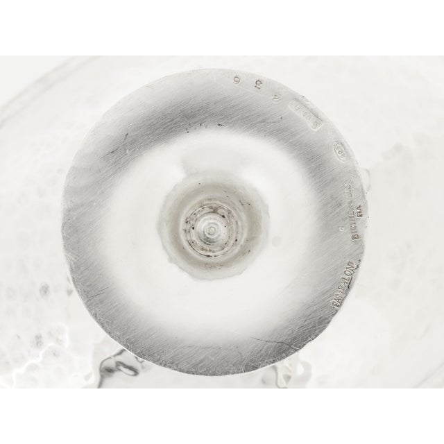 Pampaloni Bicherografia Sterling Silver Vide Poche or Bowl With Snake Handles For Sale - Image 17 of 17