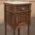 Pair of Gothic Revival Oak Nightstands With Carrara Marble Tops For Sale - Image 9 of 17