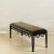 Postmodern 'Méandre' Bench by Design Frères in Mohair Velvet For Sale - Image 3 of 7