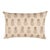 Schumacher Piña Cove Indoor/Outdoor Pillow 18" x 12" in Coconut For Sale