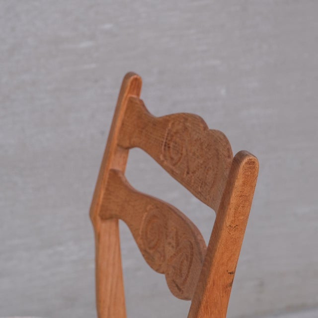 Wood Mid-Century Danish Oak Dining Chairs attributed to Henning Kjaernulf, 1960s, Set of 8 For Sale - Image 7 of 14