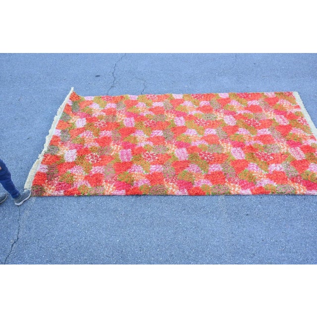 Textile Large 15’ X 9’ Mid Century Modern Rug For Sale - Image 7 of 8