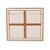 Contemporary Painted Quilted Textile Art on Canvas in Cerused Frame For Sale - Image 12 of 12