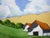 Contemporary Sonoma Barns Lynne French 8x8 California Landscape For Sale - Image 3 of 4