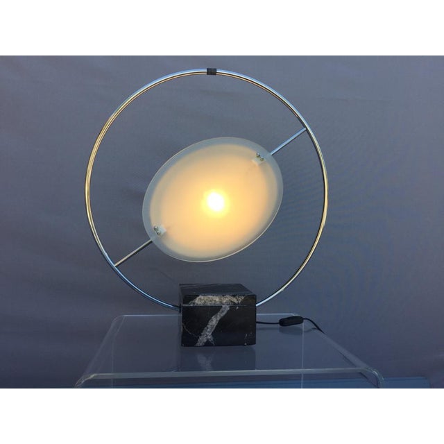 Saturn Table Lamp by Lucien Gau, 1970s For Sale - Image 12 of 18