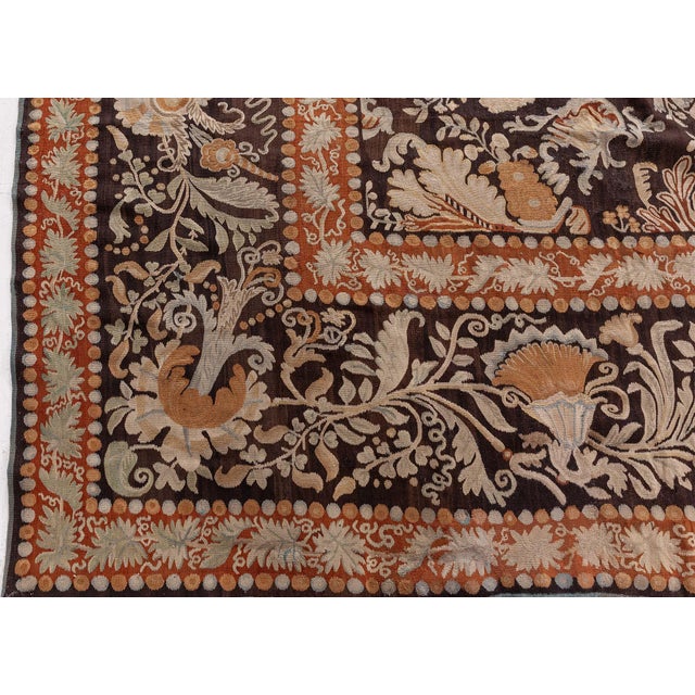 Late 19th Century Antique Russian Bessarabian Kilim Rug For Sale - Image 5 of 9