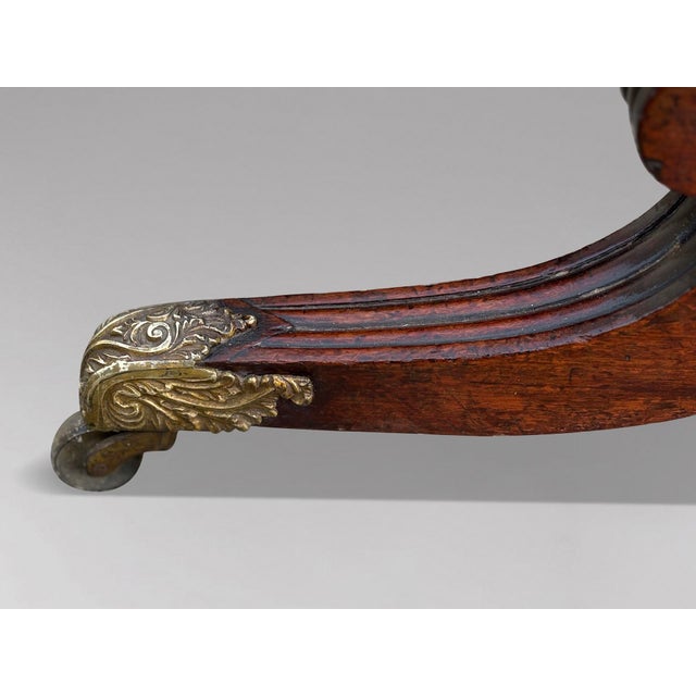 Wood William IV Mahogany Cheval Mirror, 1830s For Sale - Image 7 of 11