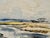 Rustic Henry Emil Salloch Original Watercolor on Paper Coastal Harbor, 1946 For Sale - Image 3 of 6