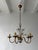 French French Maison Bagues Style Murano Flowers Crystal Chandelier Rare C 1950 For Sale - Image 3 of 12