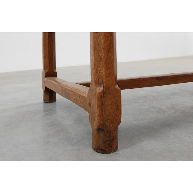 Antique Rustic Oak Dinner Table, France, 1800s For Sale - Image 16 of 18