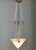 Art Deco French Pendant Lamp by David Gueron for Verrerie Dart Degué, 1920s For Sale - Image 3 of 12