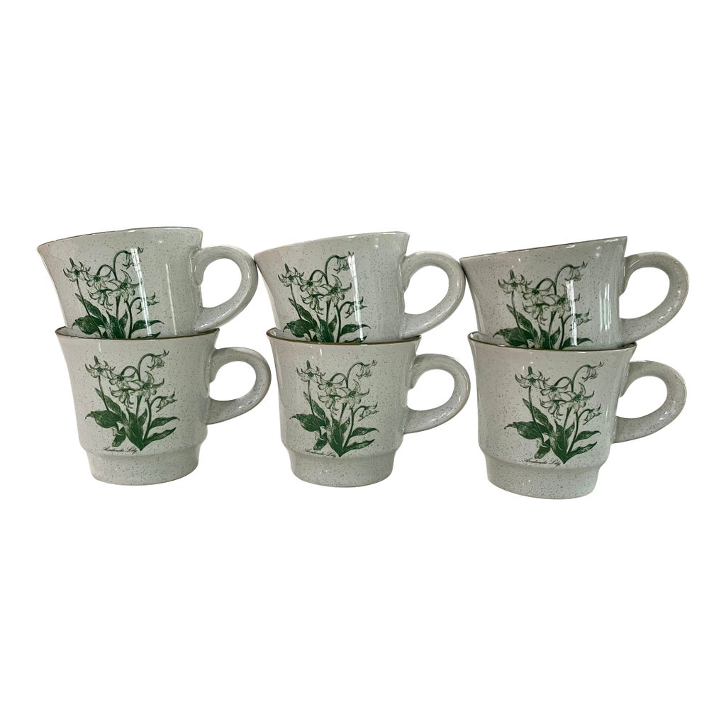 ヨ*ン様 itachiminnow イタチミノー 55mm フォレストグリーン Vintage Noritake Stoneware Mug in the 