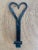 Vintage Handmade Iron “Heart” Hook For Sale - Image 11 of 12