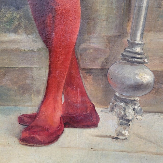 José Alcázar Tejedor, Macero Castellano, 1880, Oil on Canvas For Sale - Image 15 of 18