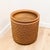 Chocolate 1970s Large Stoneware Thumbprint Planter by David Cressey & Robert Maxwell for Earthgender, Attributed For Sale - Image 8 of 15