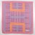 Christian Dior Christian Dior Paris Silk Scarf Geometric Print in Pink and Apricot For Sale - Image 4 of 7