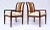 1950s Set of 6 Mahogany Dining Chairs by Tommi Parzinger, 1950s For Sale - Image 5 of 12