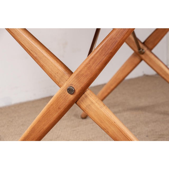 Danish Model at 303 Dining Table in Teak and Beech and Brass by Hans Wegner for Andreas Tuck, 1960 For Sale - Image 14 of 18