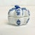 Chinoiserie 1970s Vintage Hollywood Regency Chinoiserie Blue & White Pumpkin Trinket Box, Halloween, Thanksgiving For Sale - Image 3 of 9