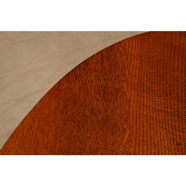 Stickley Stickley Mission Collection Oak Limbert Library Table For Sale - Image 4 of 18