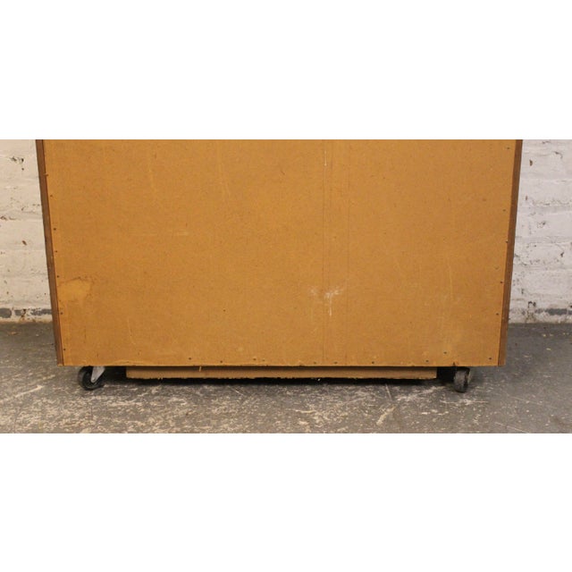 Mid-Century Armoire Style Cabinet by Lane Furniture For Sale - Image 16 of 18