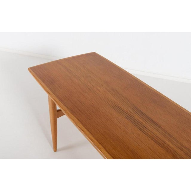 Modern Teak Coffee Table, Sweden, 1960s For Sale - Image 9 of 11