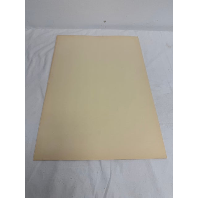 Antique French Bridge Watercolor Replica For Sale - Image 4 of 7