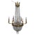 Gilded Bronze and Crystal Chandelier with 10 Bulbs, Late 19th Century For Sale - Image 16 of 16