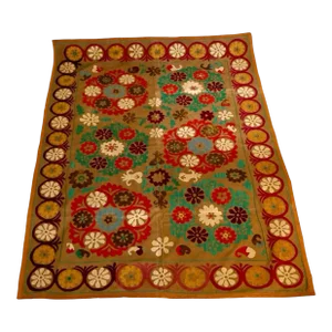 1970s Vintage Suzani Textile