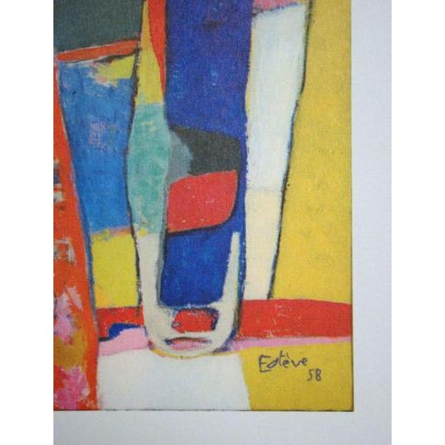 After Maurice Esteve, L'Aumance, 1961, Offset Lithograph For Sale - Image 8 of 12