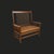 Arts & Crafts 1990s Stickley Mission/Craftsman/Arts & Crafts Style Oak Settee With Tan Leather Cushion. For Sale - Image 3 of 4