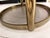 MCM Pencil Reed & Bamboo Three-Tier Swivel Coffee Table For Sale - Image 11 of 12