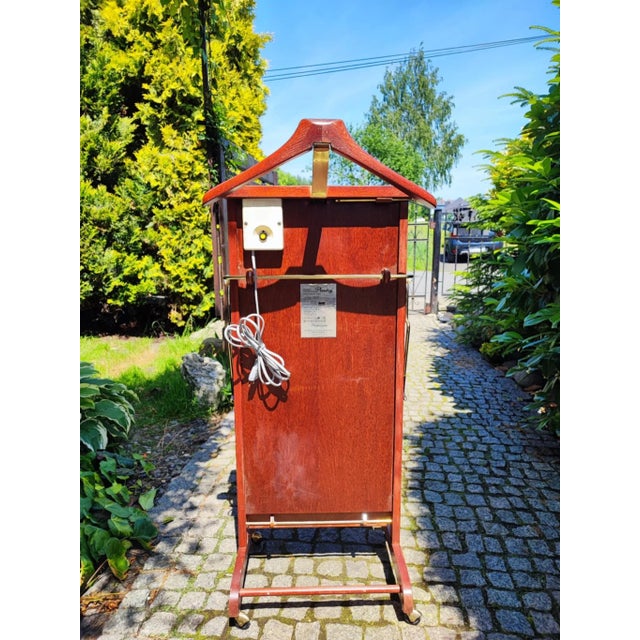 Brown Vatel Butler Coat Rack, 1970s For Sale - Image 8 of 16
