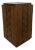 Currey & Company Modern Wood Dorian Pedestal/Accent Table For Sale