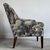 1950s 1950s Pair of Custom Upholstered Vintage Slope Arm Chairs For Sale - Image 5 of 11