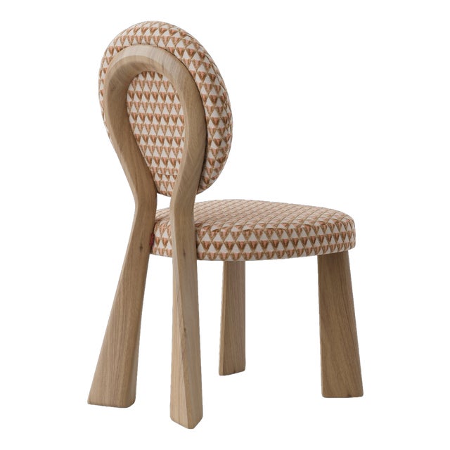 Mary II Dining Chair with Wood or Lacquered Legs by Ottiu For Sale
