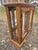 Brown Lighted Vintage Two Door Curio/Console Cabinet For Sale - Image 8 of 8