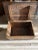Antique Brass Clad Nautical Wood Box Sailing Ships For Sale - Image 12 of 12