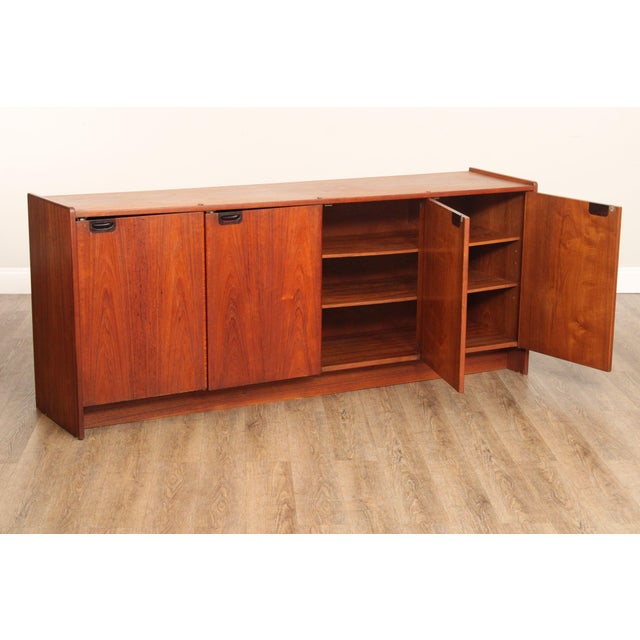 Mid 20th Century Randers Møbelfabrik Danish Modern Teak Sideboard For Sale - Image 5 of 18