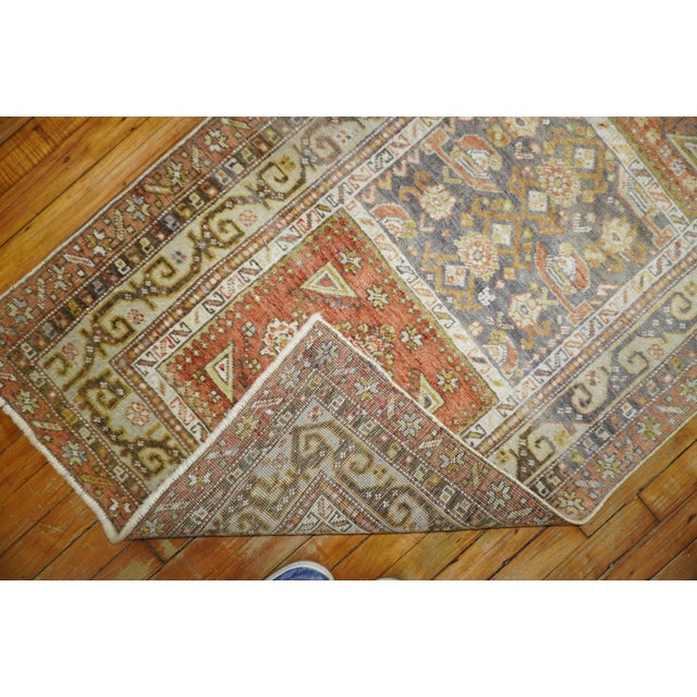 Red Antique Zabihi Collection Turkish Sivas Runner - 2'9" x 11'2" For Sale - Image 8 of 8
